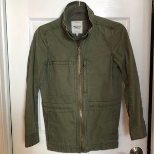 Madewell Green Utility Jacket